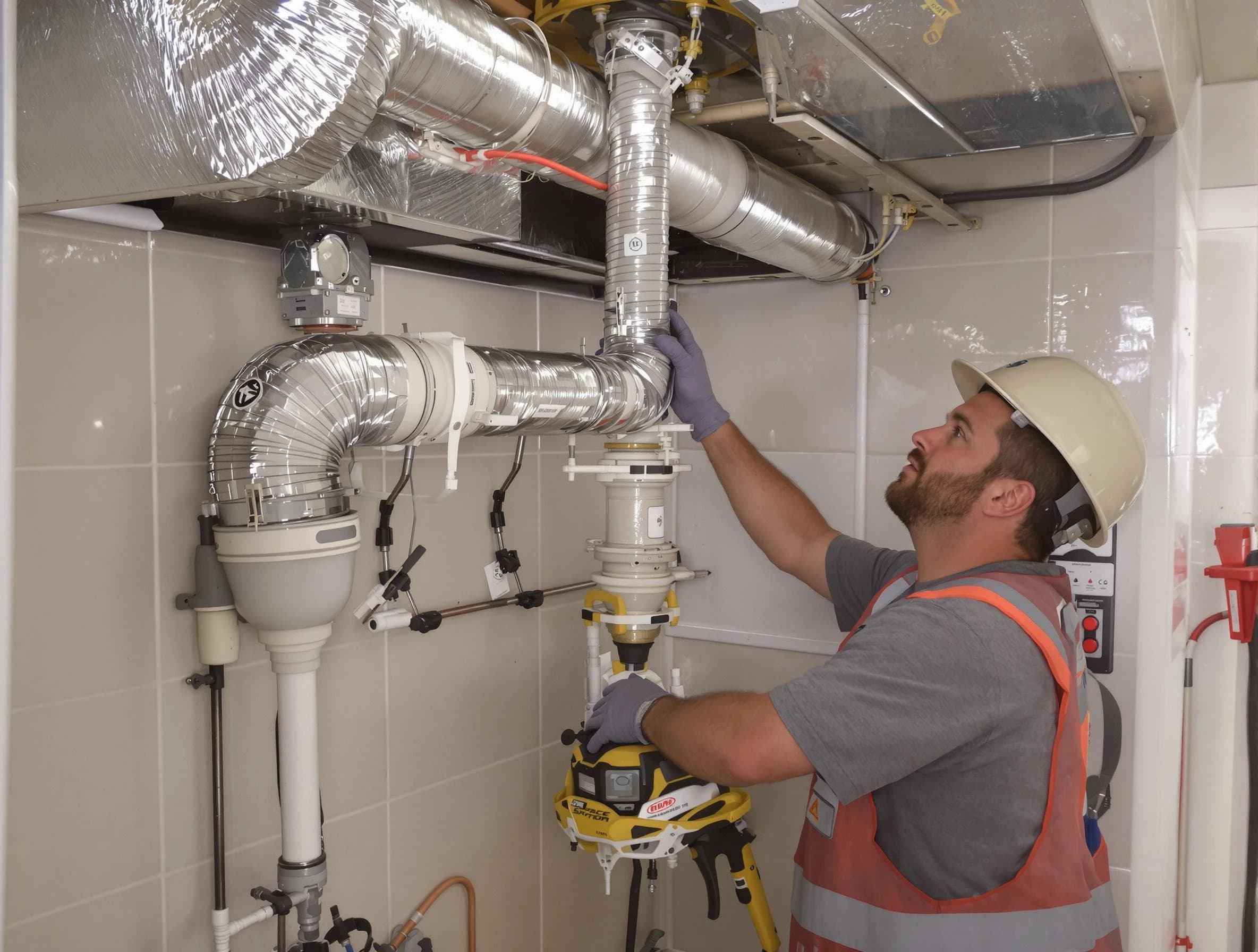 McLoud Dryer Vent Cleaning expert performing professional dryer vent repair and installation in McLoud