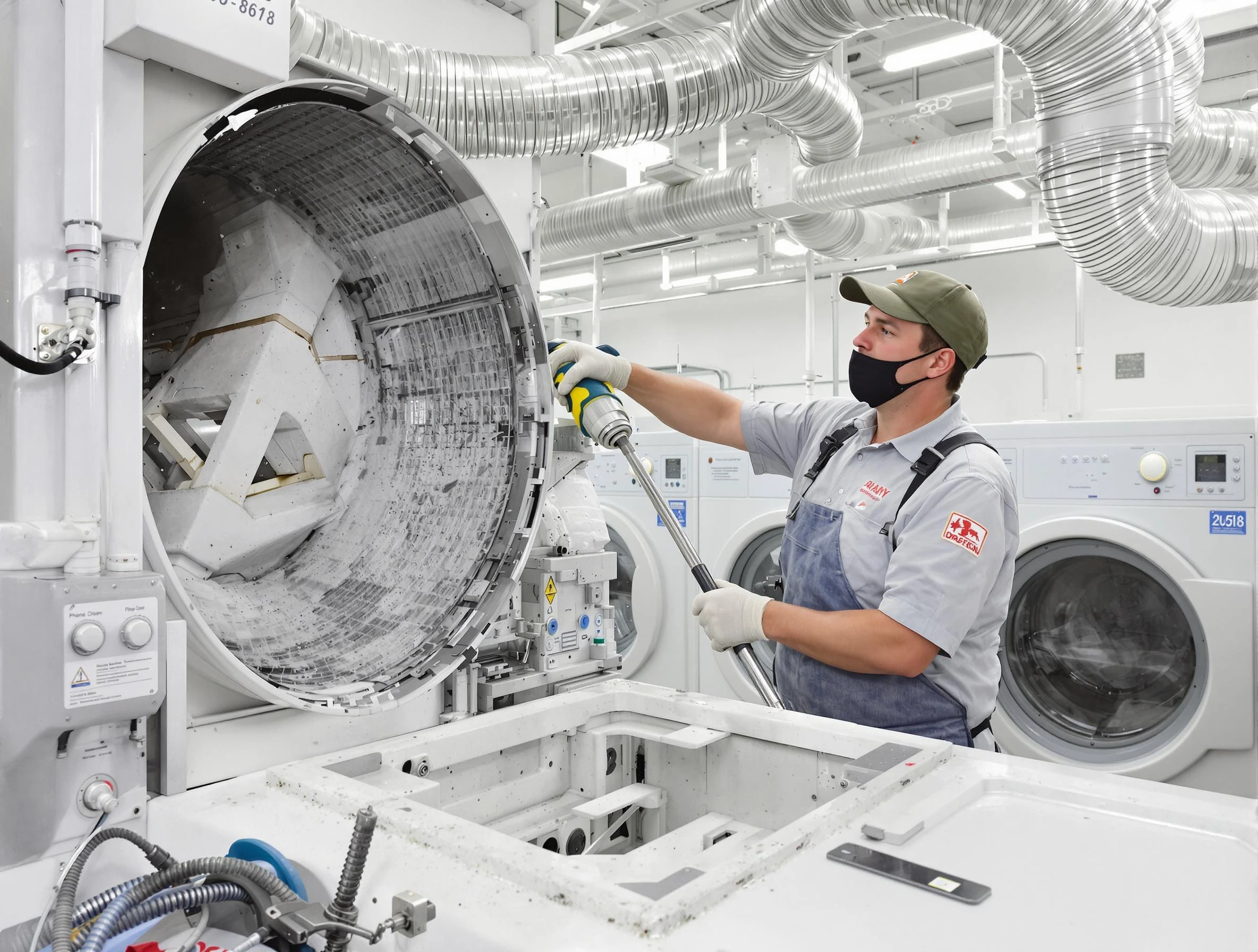 Commercial Dryer Vent Cleaning in McLoud