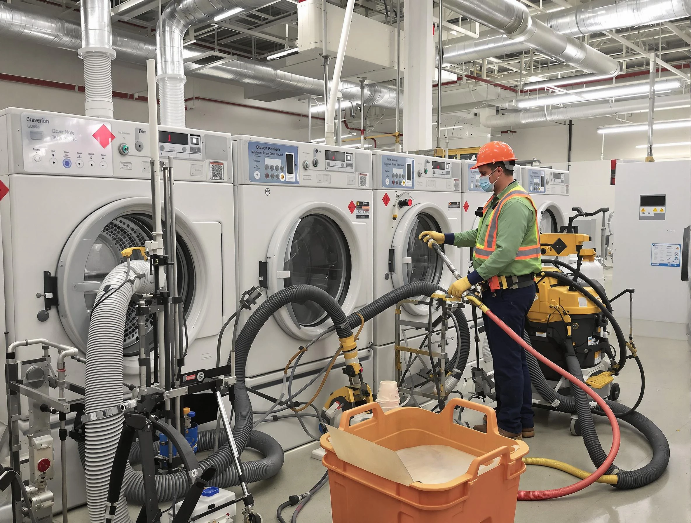 Commercial-grade dryer vent cleaning by McLoud Dryer Vent Cleaning in McLoud