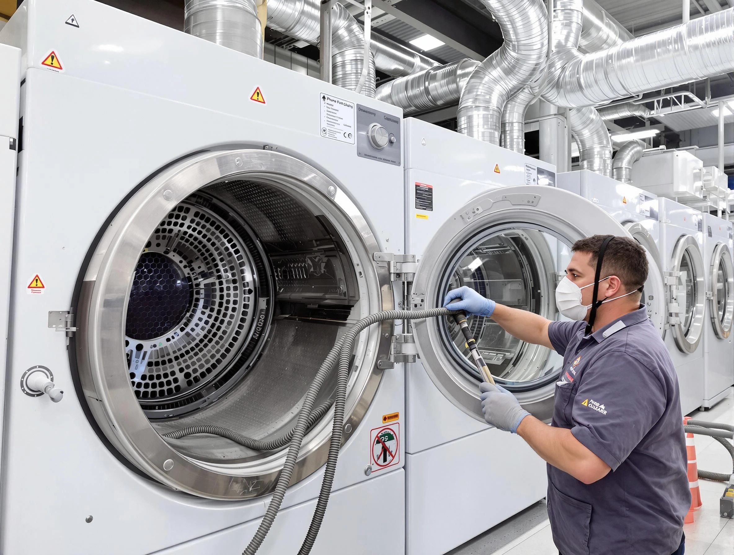 Industrial-grade dryer vent cleaning by McLoud Dryer Vent Cleaning in McLoud